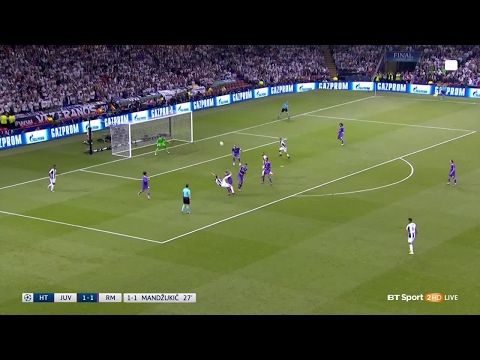 Mario Mandzukic, Juventus vs Real Madrid