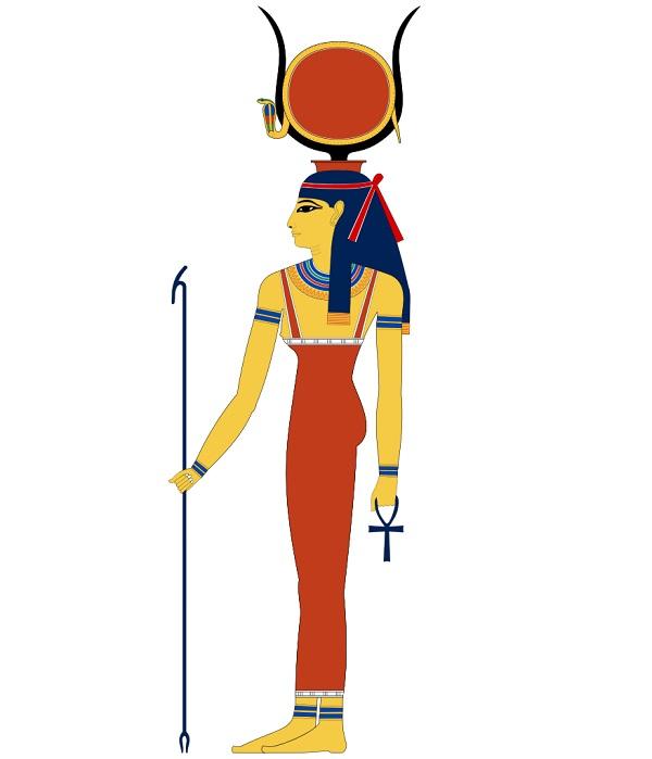 Hathor, diosa del amor, la fiesta, la danza