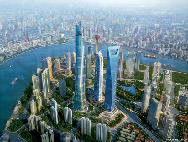 Torre central de Shanghai