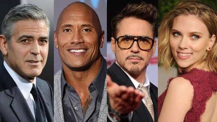 Los actores mejores pagados de Hollywood